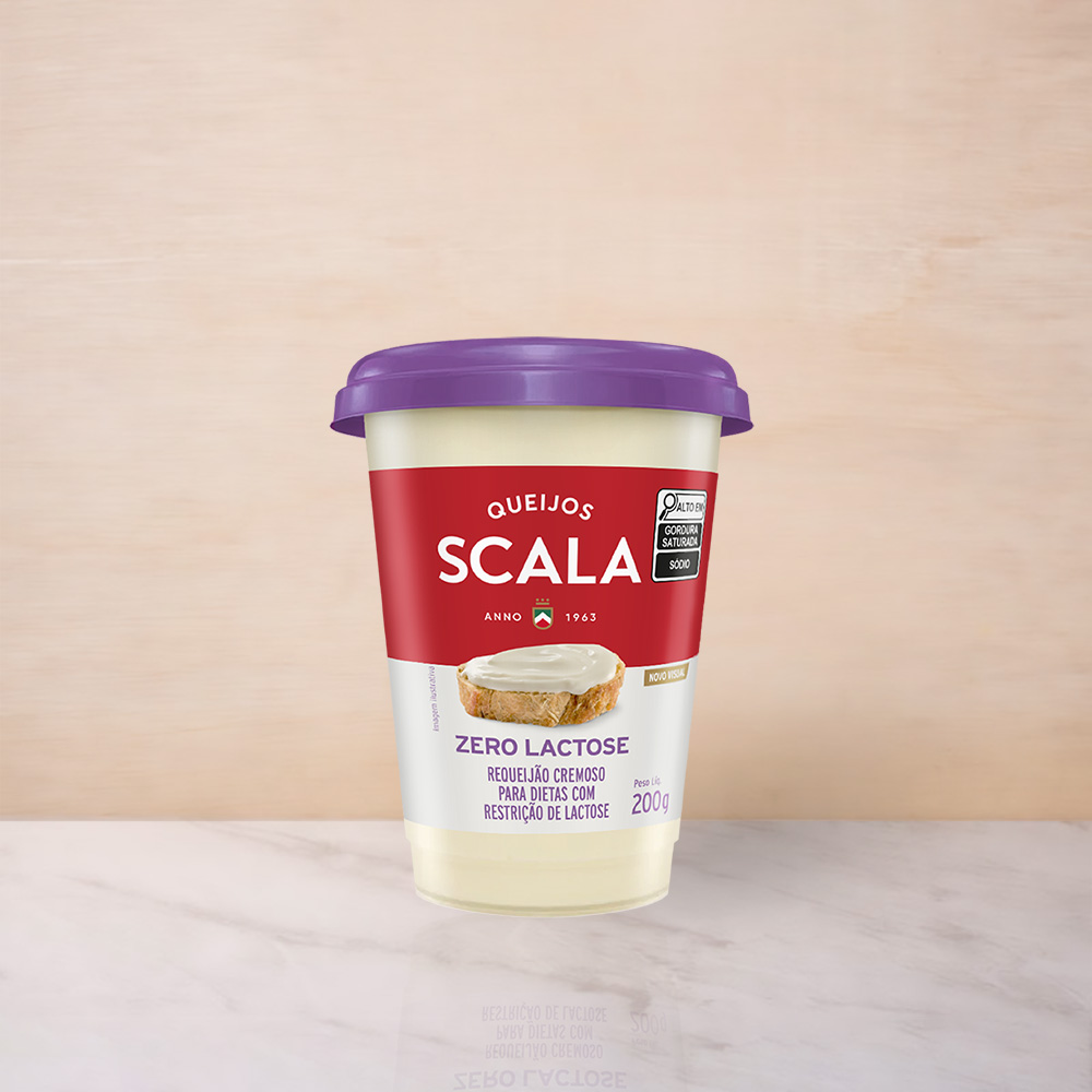 Caixa Requeijão Zero Lactose