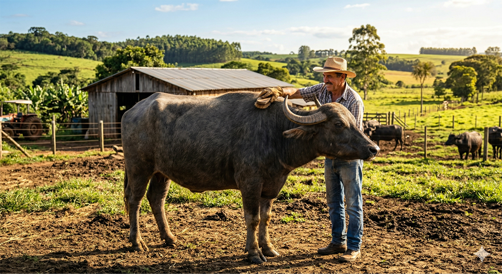 Leite de búfala vs leite de vaca: diferenças na composição